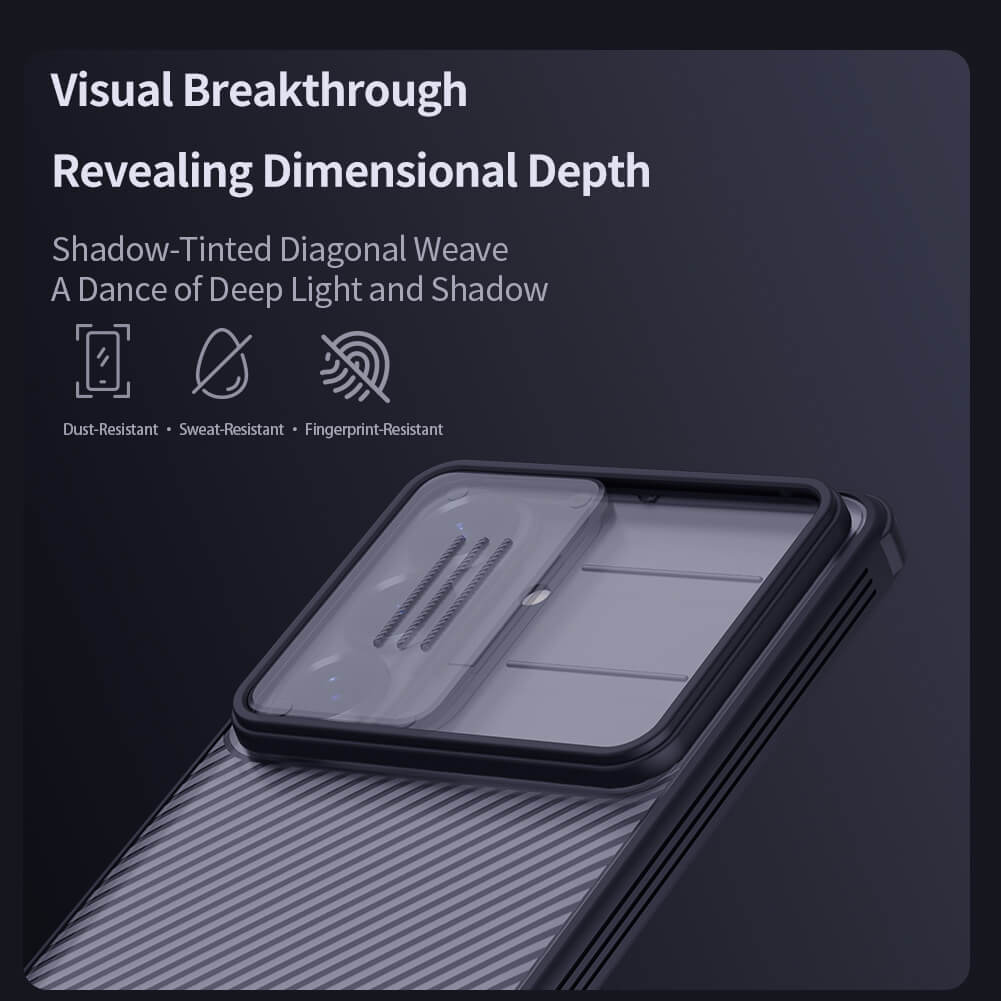 Чехол-крышка NILLKIN для Samsung Galaxy S26 (серия CamShield Pro Clear version)